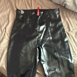 Large faux spanx leggings